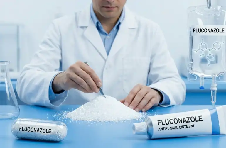 Fluconazole crystallization Powder
