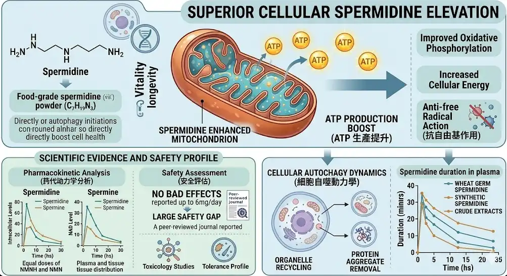 Food grade Spermidine Powder Food grade Spermidine Powder