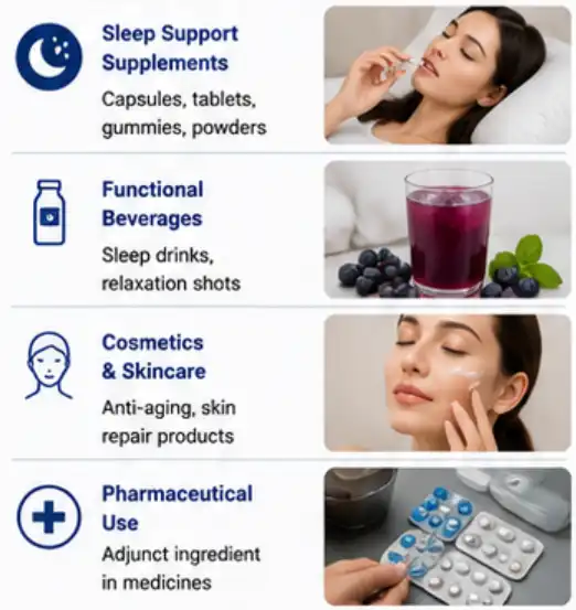 Pure Melatonin Powder Bulk