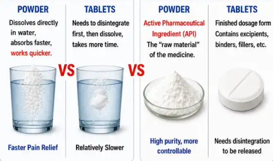 ibuprofen powder form