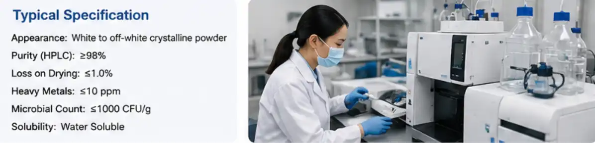 pure Spermidine Powder