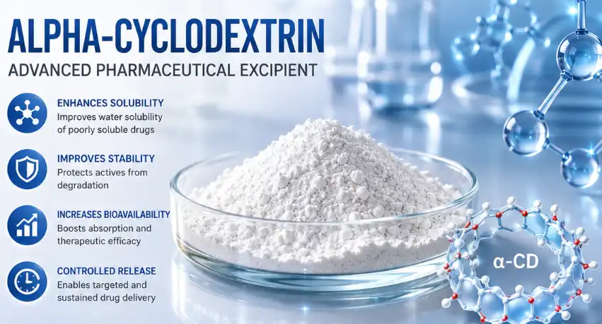 bulk Alpha-Cyclodextrin powder