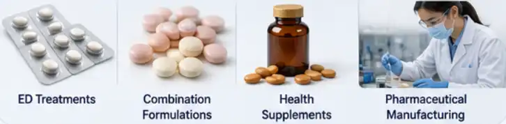 tadalafil raw powder