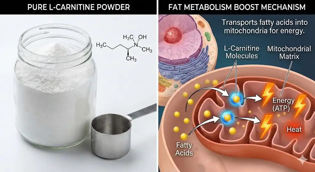 What Is Pure L Carnitine Powder and How Does It Boost Your Fat Metabolism?