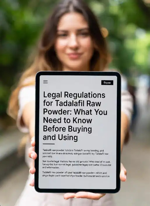 Legal Regulations for Tadalafil Raw Powder: What You Need to Know Before Buying and Using