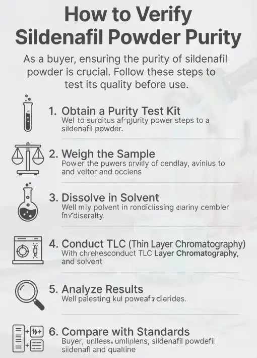 Top Pharmaceutical Grade Sildenafil Powder Suppliers: How to Choose Reliable Sources