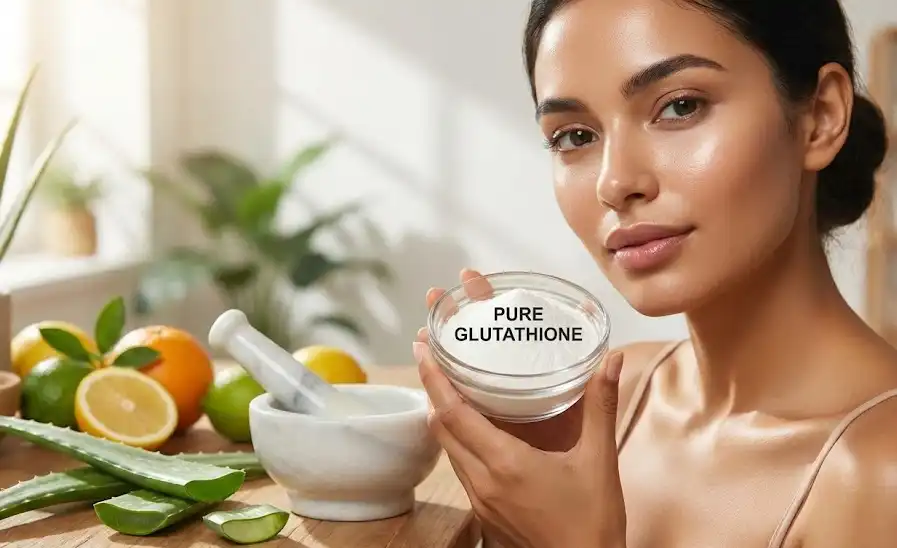 Does Radiant Skin Come from Pure Glutathione Powder?