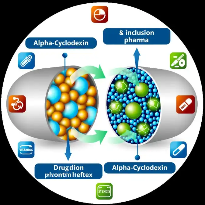 Uses of Alpha-Cyclodextrin in Pharma?