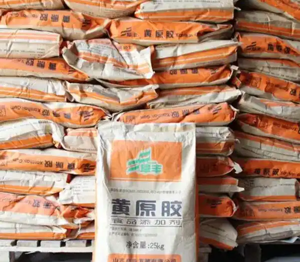 Powdered xanthan gum: A thickening agent?